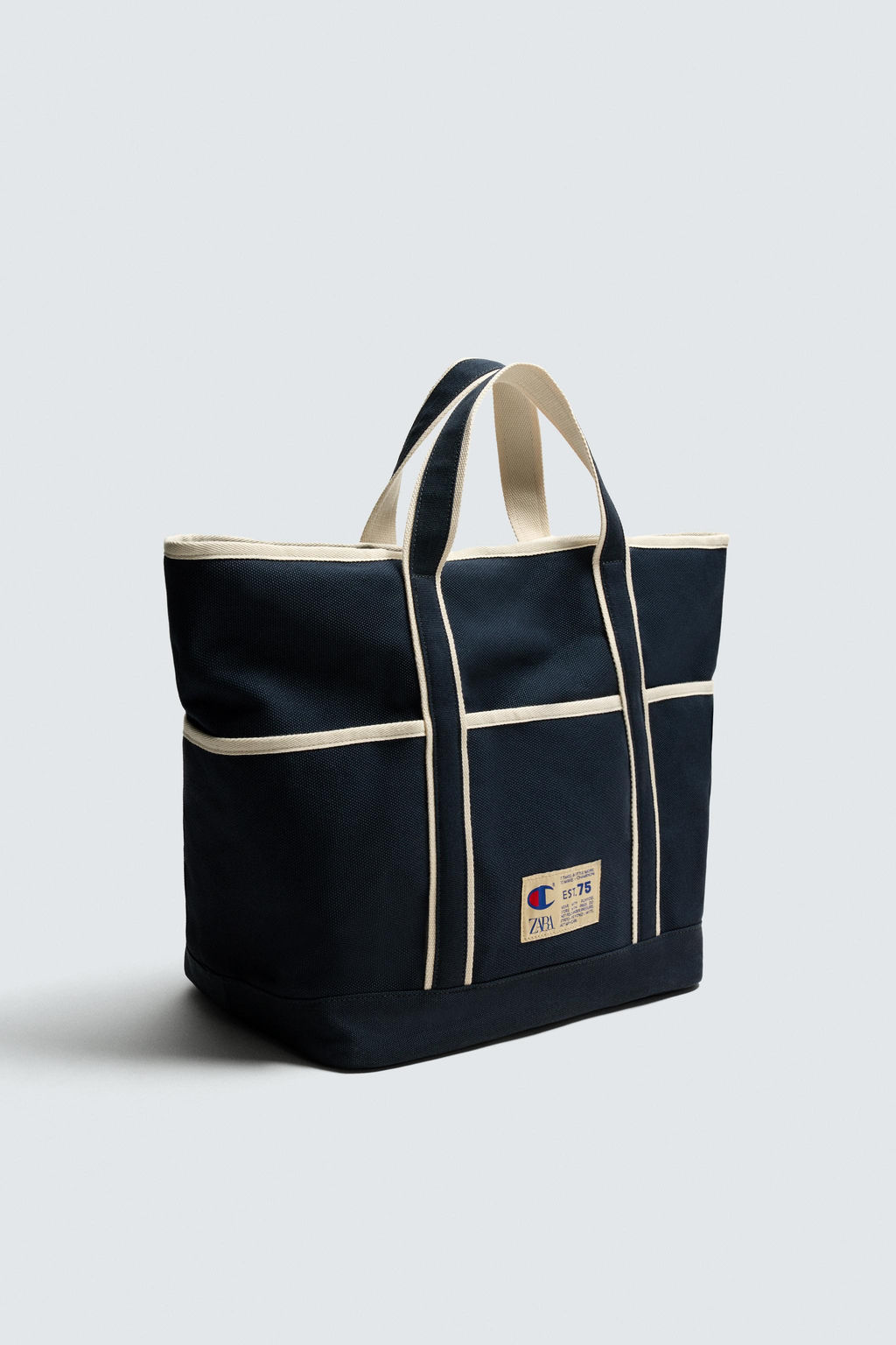 FABRIC TOTE BAG CHAMPION ® X ZARA  фото 4
