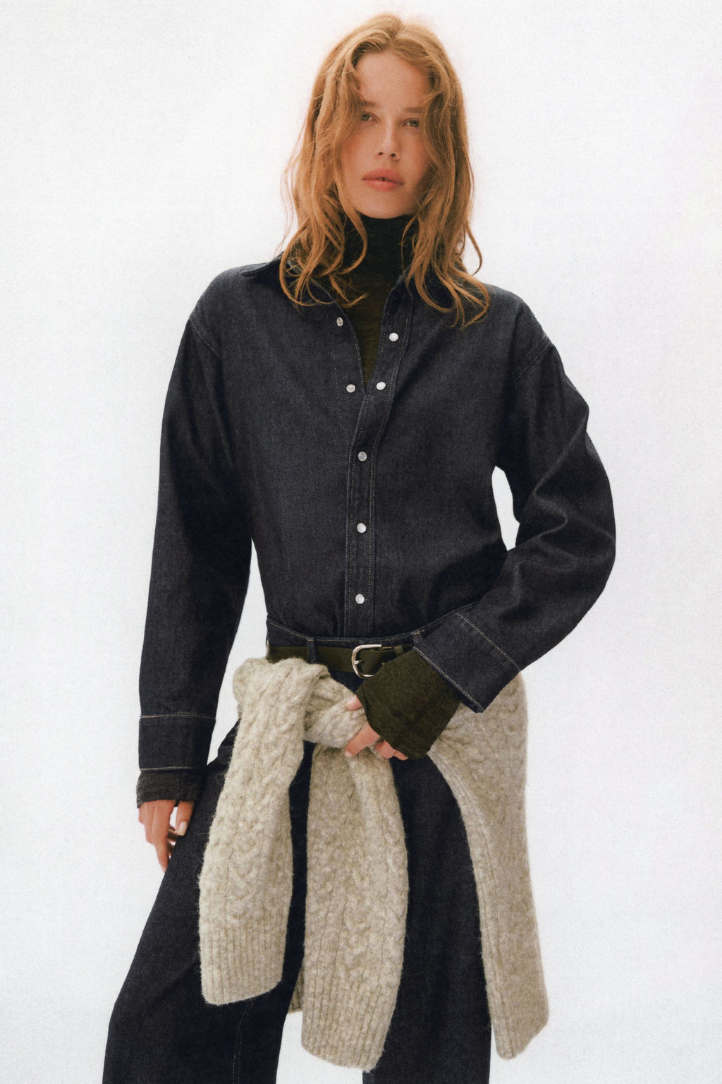 Camisa denim Feather Soft - H&m фото 3