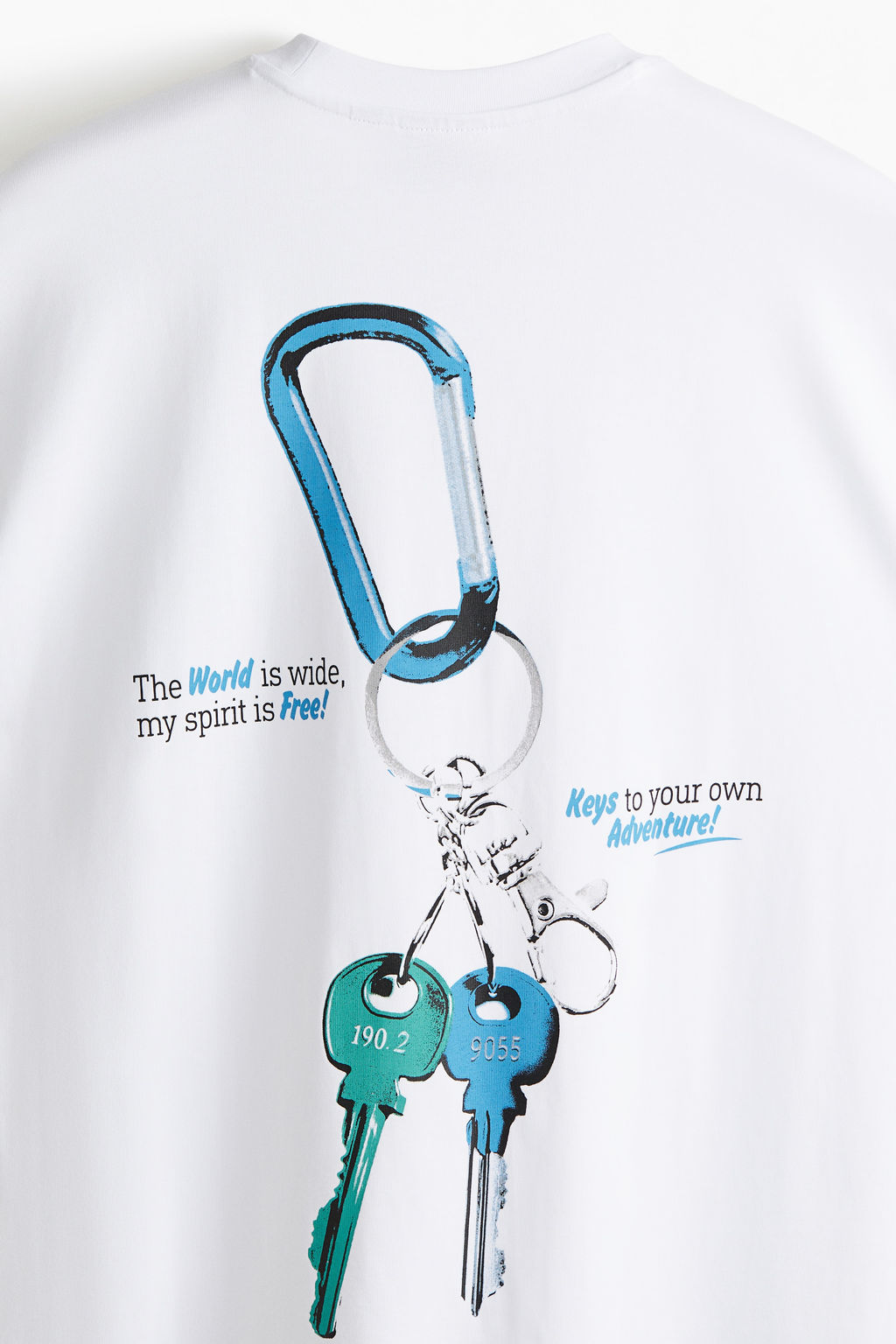 Camiseta con estampado Oversized Fit - H&m фото 7