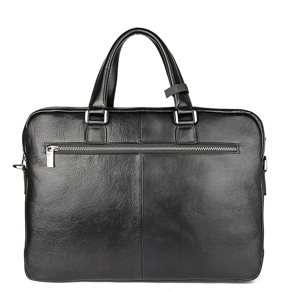 Мужская кожаная сумка деловая - Barcelo biagi фото 2