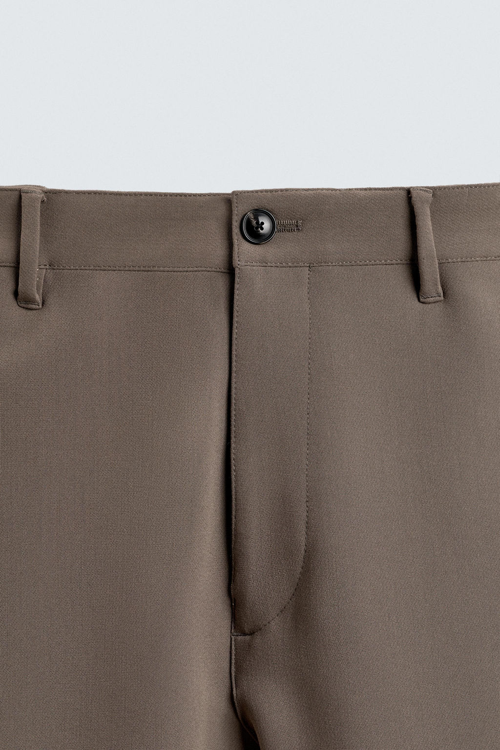 PANTAL?N RELAXED FIT PLIEGUES / Negro - Zara фото 9