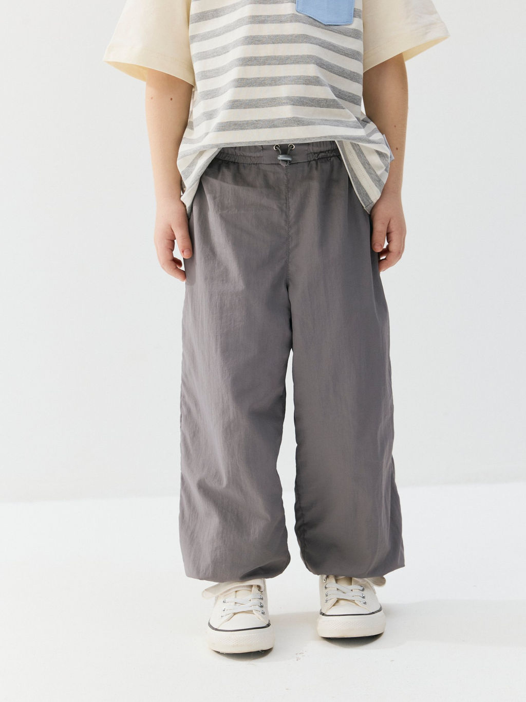 Брюки ветрозащитные Серебро с хлопковым подкладом - Bungly фото 5