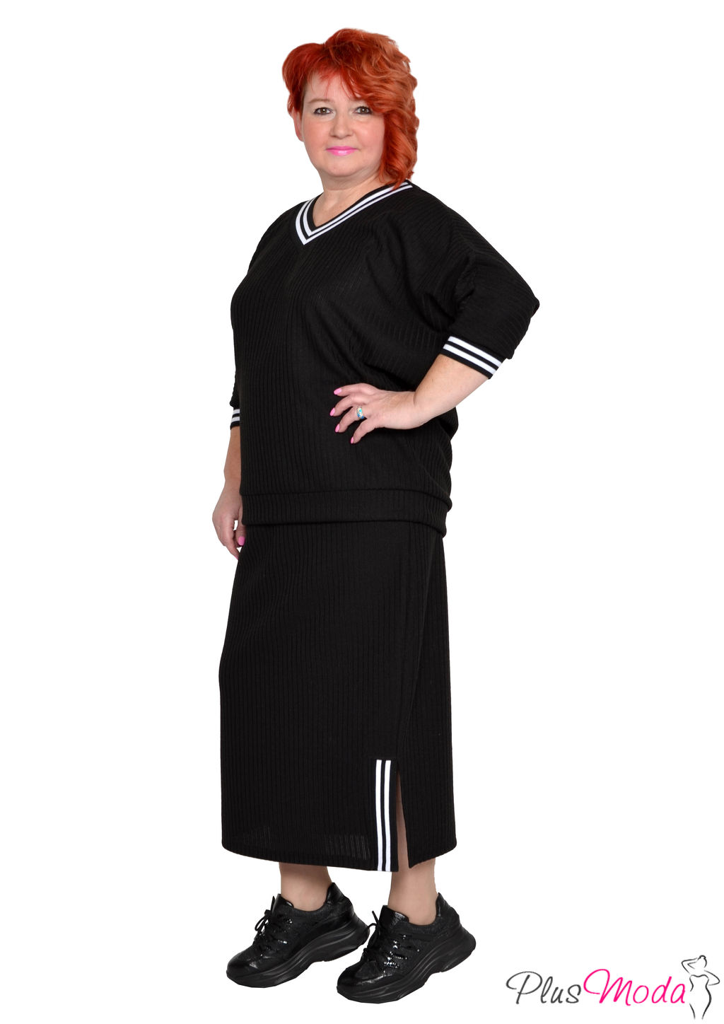 Юбка Модель №1856 размеры 44-84 - Plusmoda фото 8