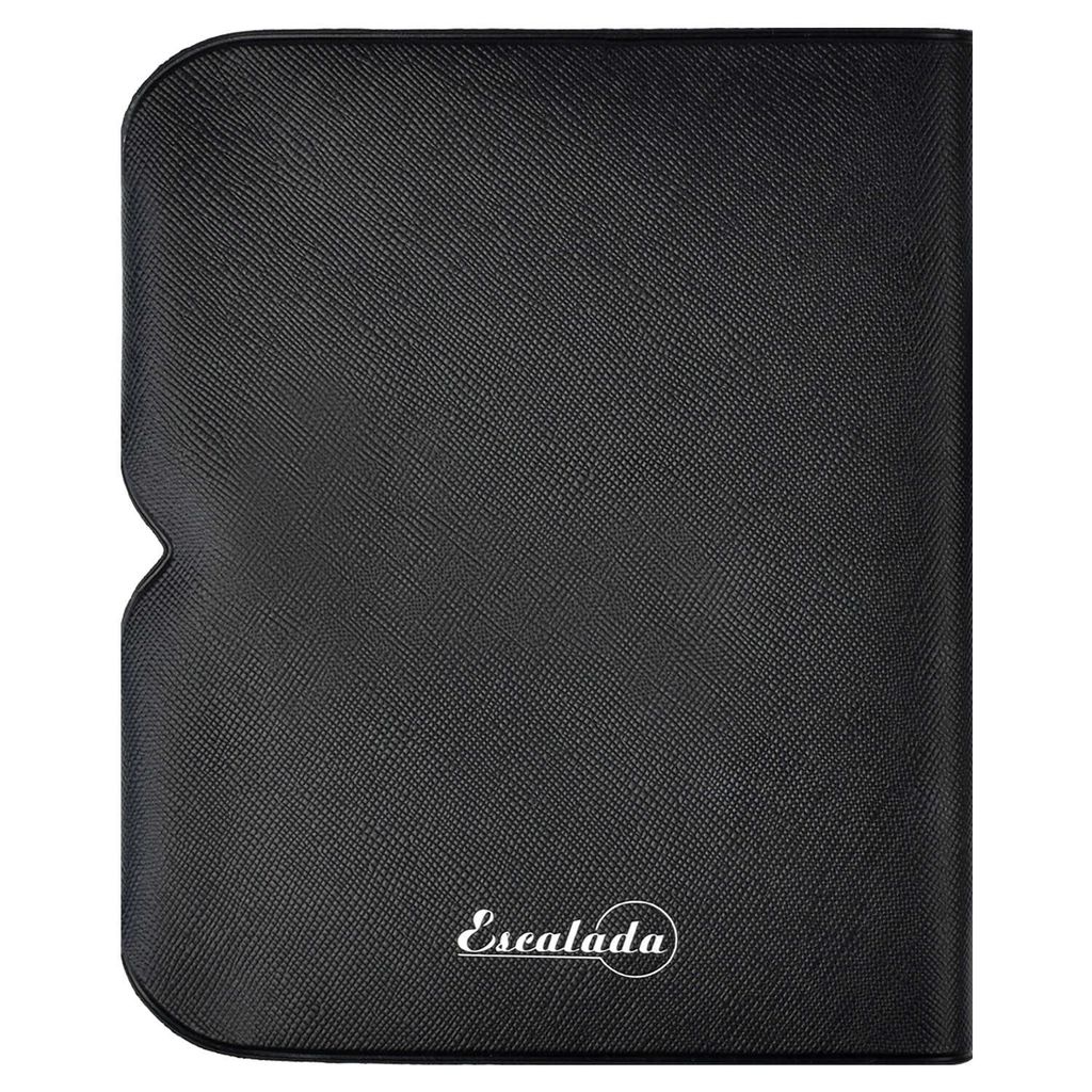 Записная книжка, А6+, арт. 58155/ 20 ПВХ ЧЁРНЫЙ - Escalada фото 4