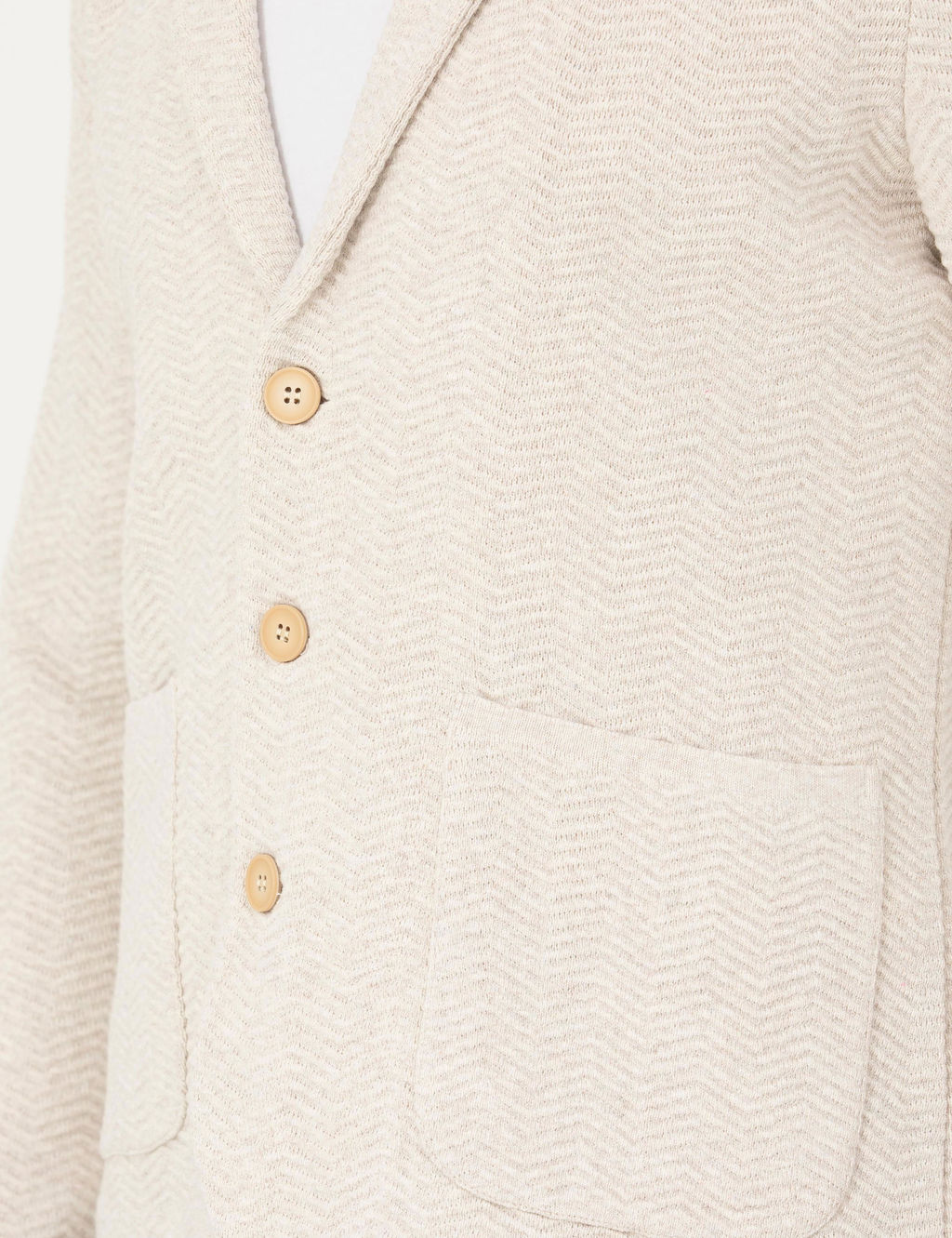 Трикотажный кардиган приталенного кроя Stone - Cacharel фото 7