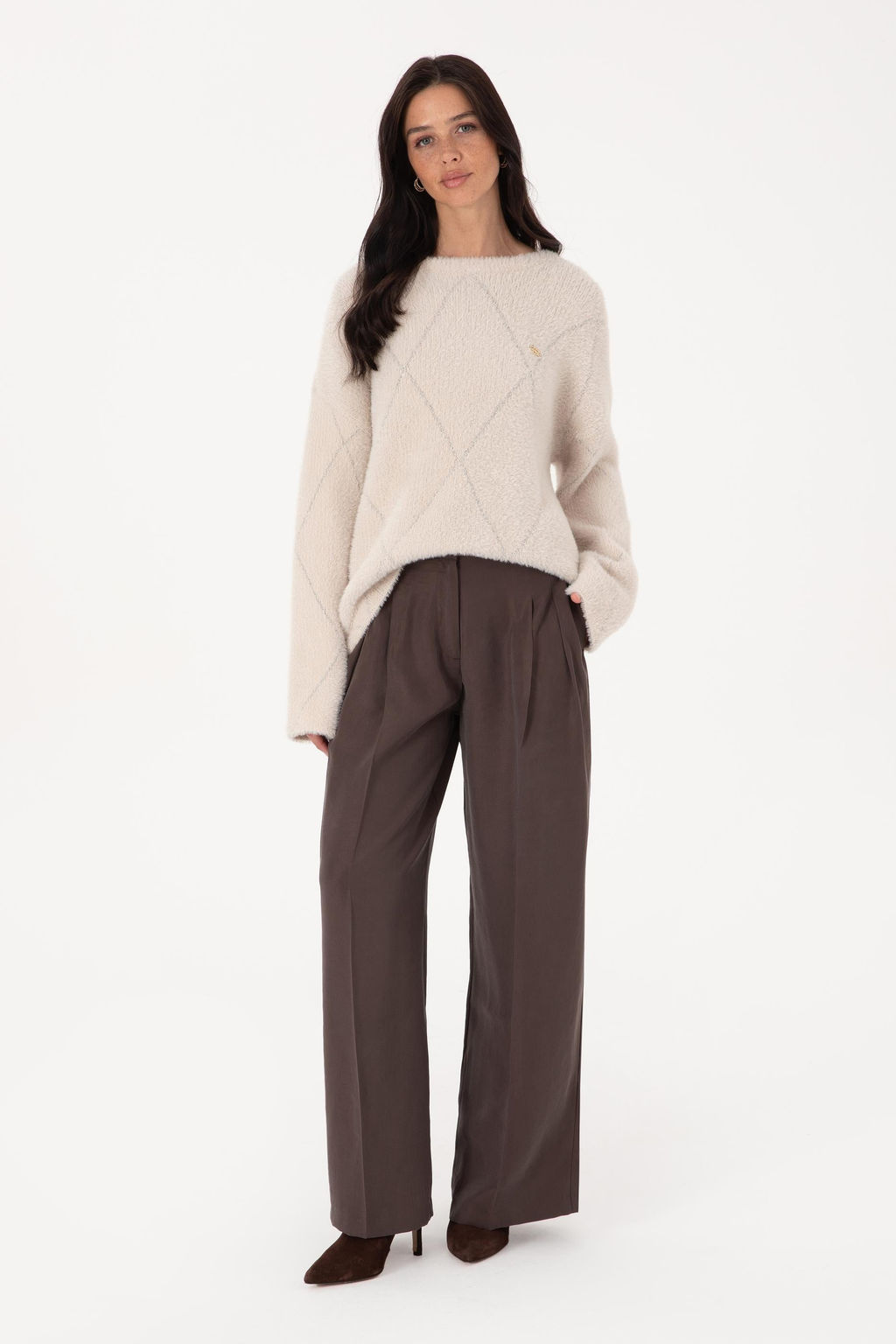 Kad_n Ta_ Bisiklet Yaka Kazak - U.s. polo assn фото 4