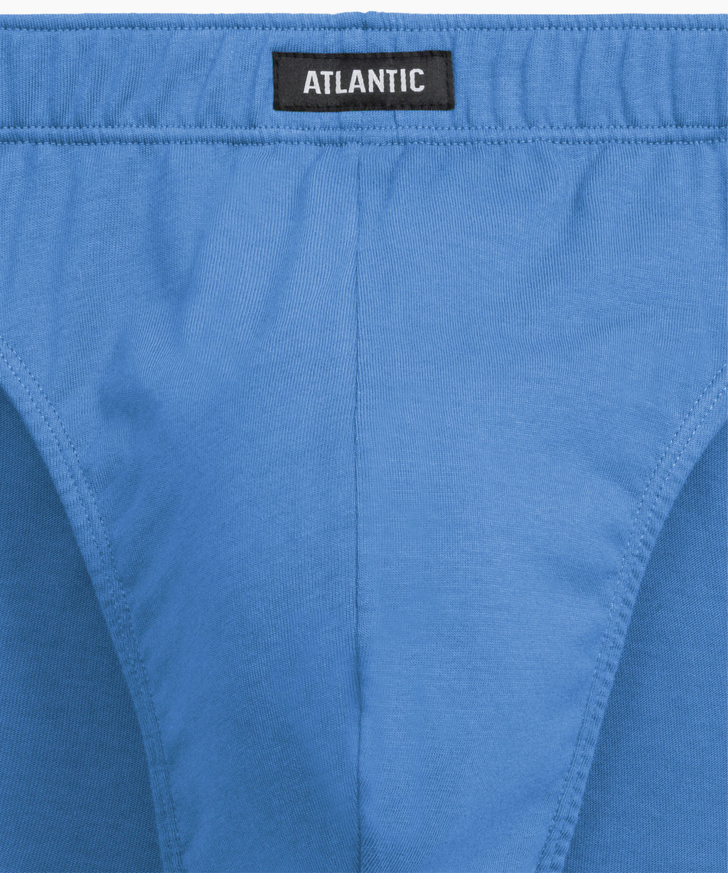 ATLANTIC 5SMP-002 Трусы спорт Solid Classic - набор 5 шт. светло-голубой + графитовый + черный + светлый хаки + голубой  фото 8