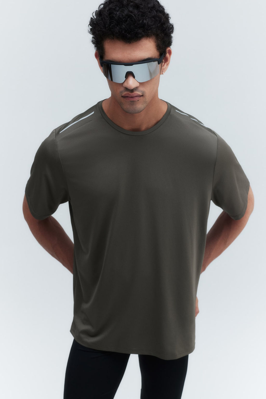 Camiseta de correr en DryMove Regular Fit - H&m фото 3