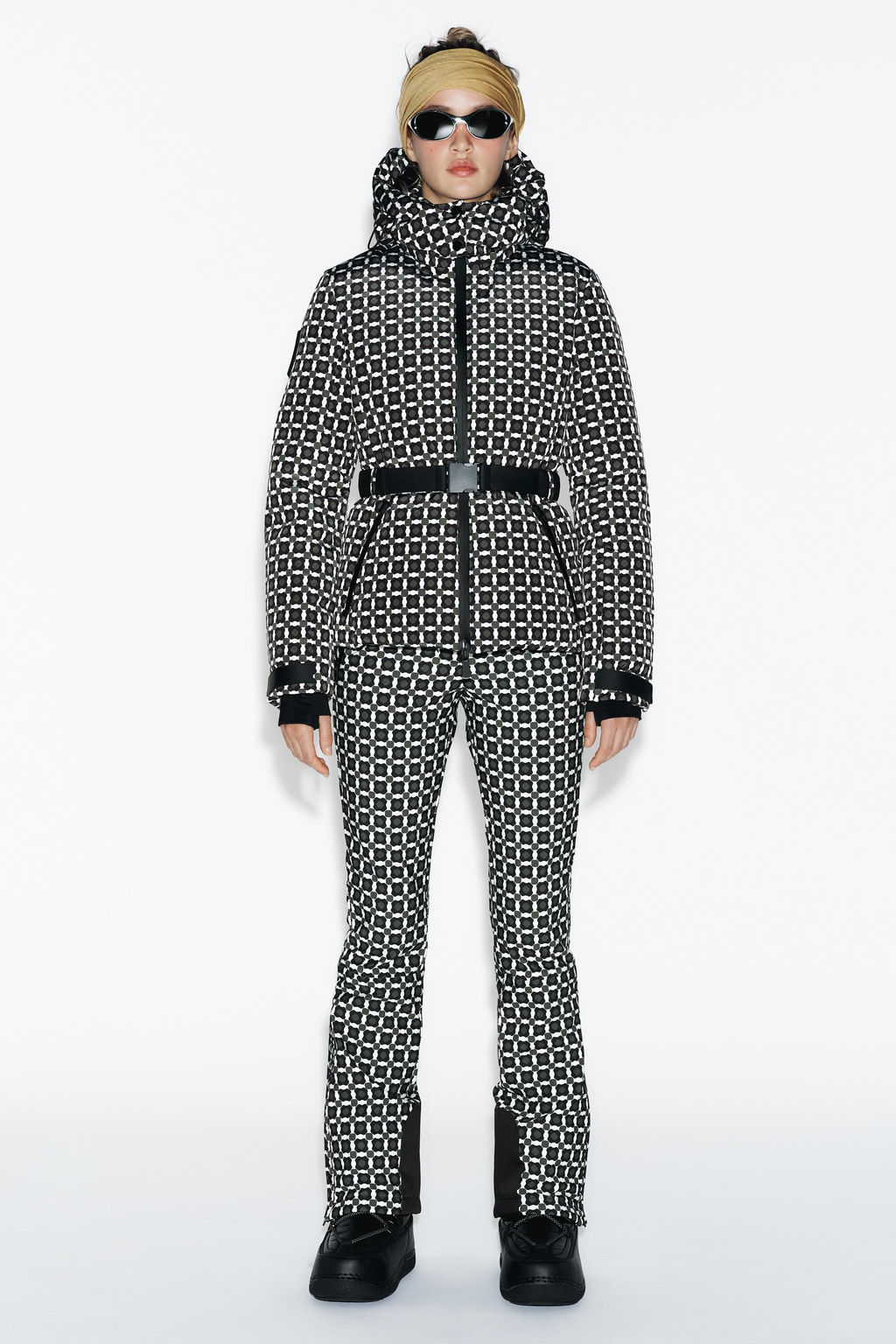 HOODED WATER-RESISTANT WINDPROOF DOWN JACKET RECCO® TECHNOLOGY SKI COLLECTION - Zara фото 16