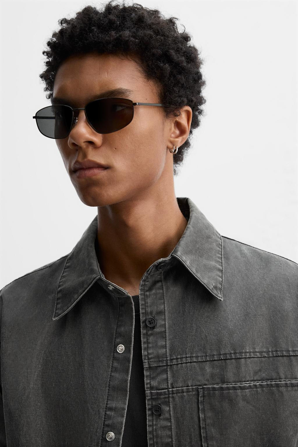 WAXED OVERSHIRT - LIMITED EDITION - Zara фото 2