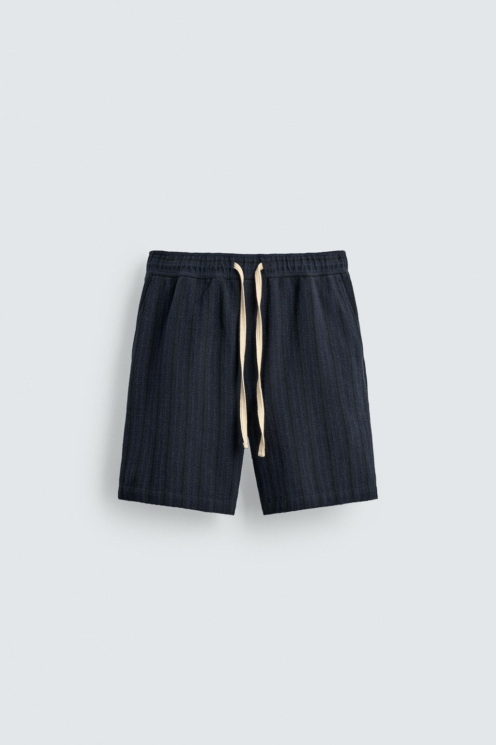 GEOMETRIC JACQUARD BERMUDA SHORTS - Zara фото 7