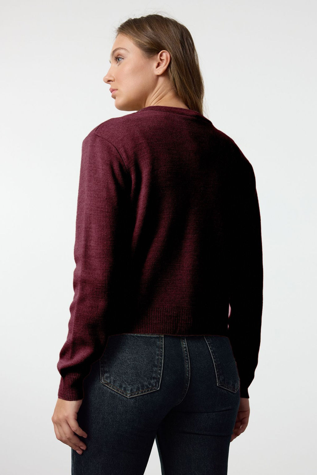 Bordo Basic H?rka-Bluz Triko H?rka TWOAW25HI00216