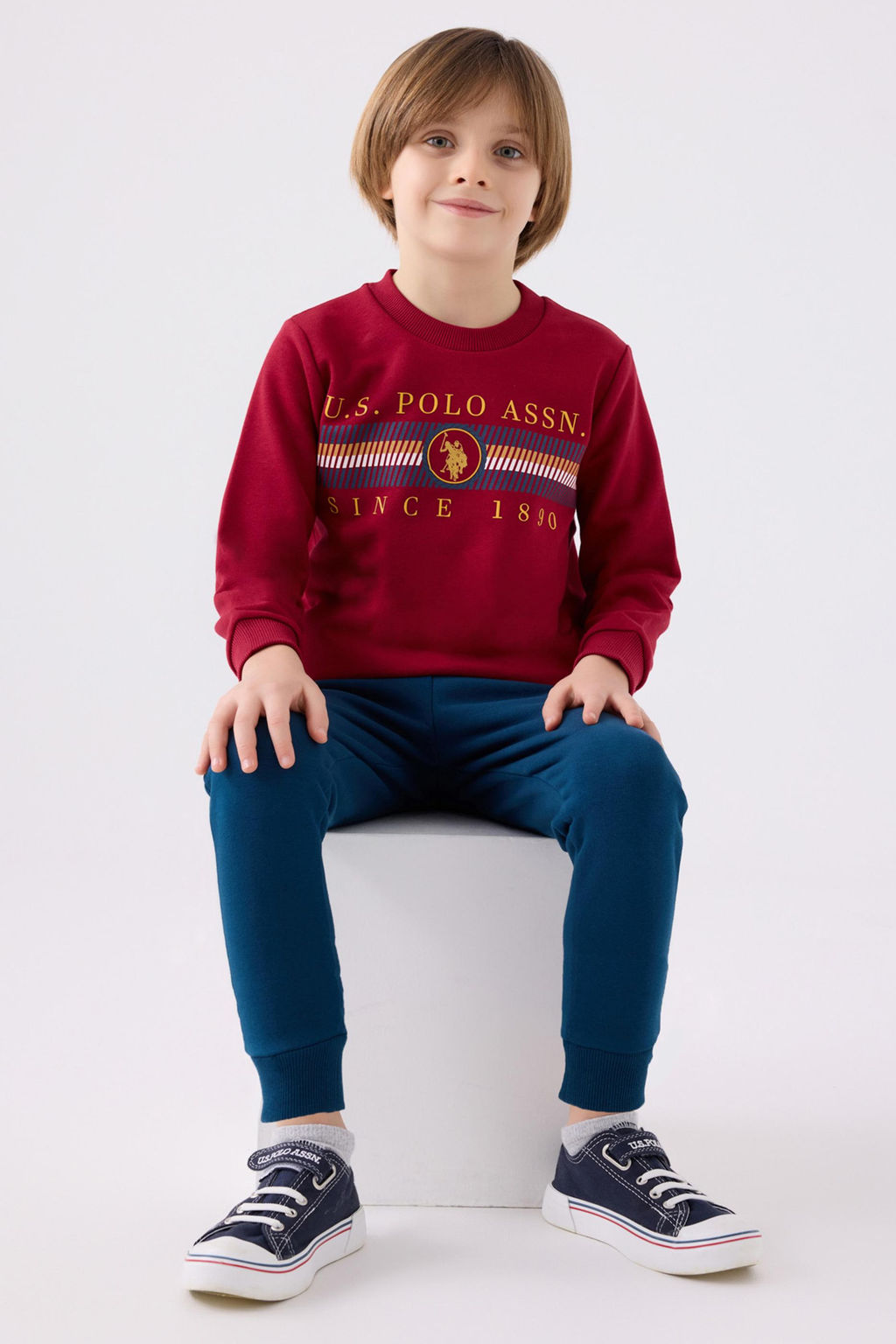 Erkek _ocuk Bordo Pijama Tak_m_