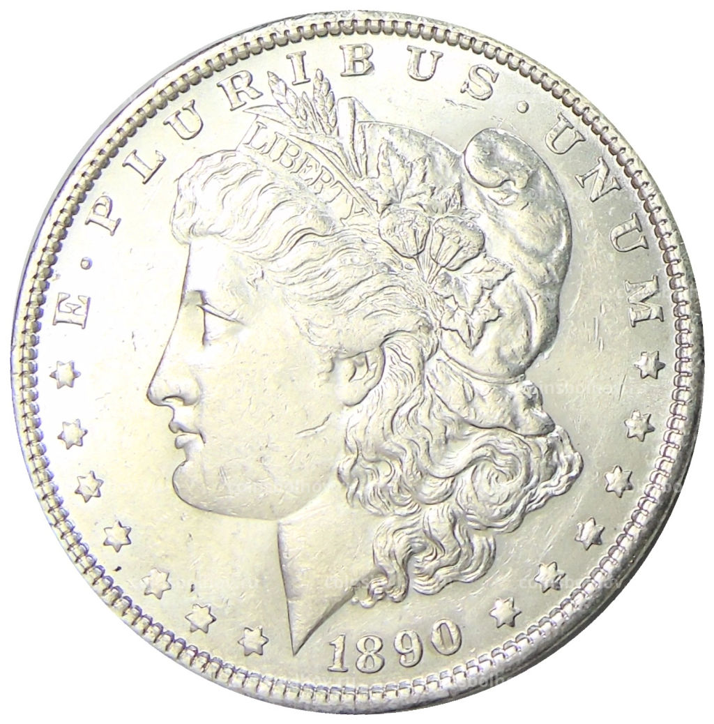 1 доллар 1890 года США Доллар Моргана