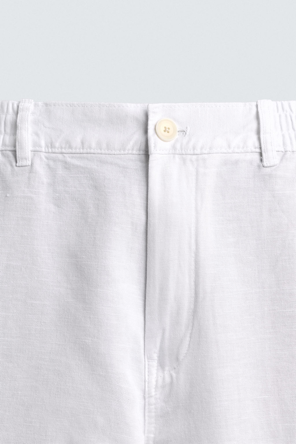 PANTAL?N FLUIDO STRAIGHT FIT / Blanco - Zara фото 9