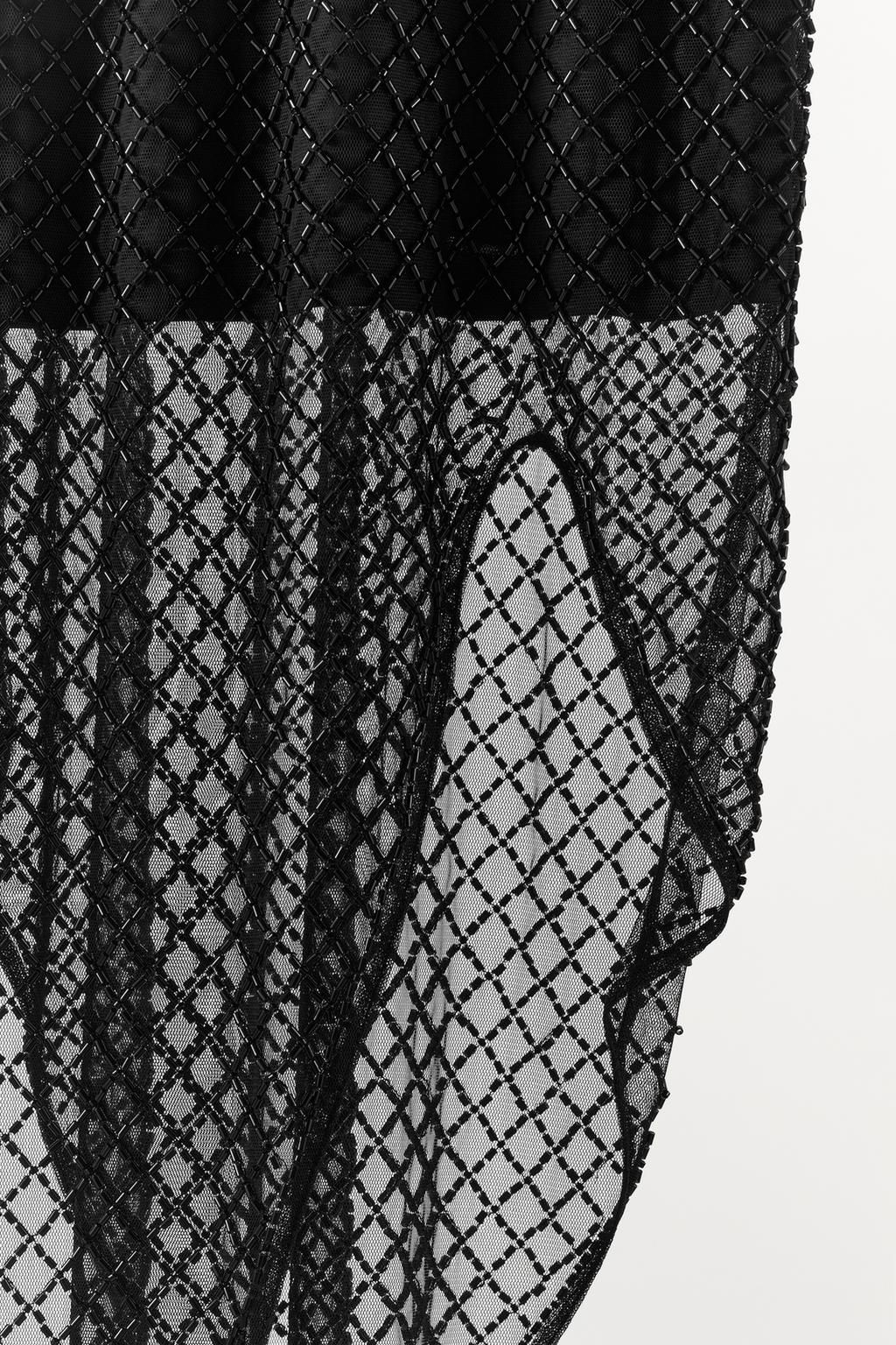 BEADED ASYMMETRIC DRESS - Zara фото 9
