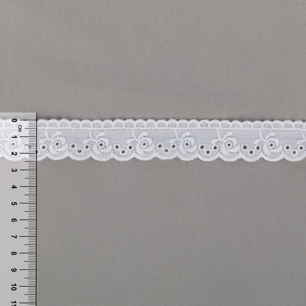 Шитье Gamma 24 мм GYEM-2401 в рулоне 9 м 0.2 м Турция белый