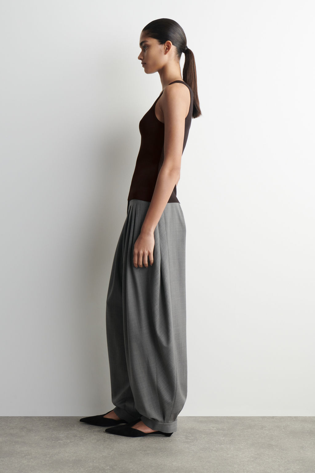 TOP DE TIRANTES DE PUNTO CON CUELLO REDONDO - H&m фото 7