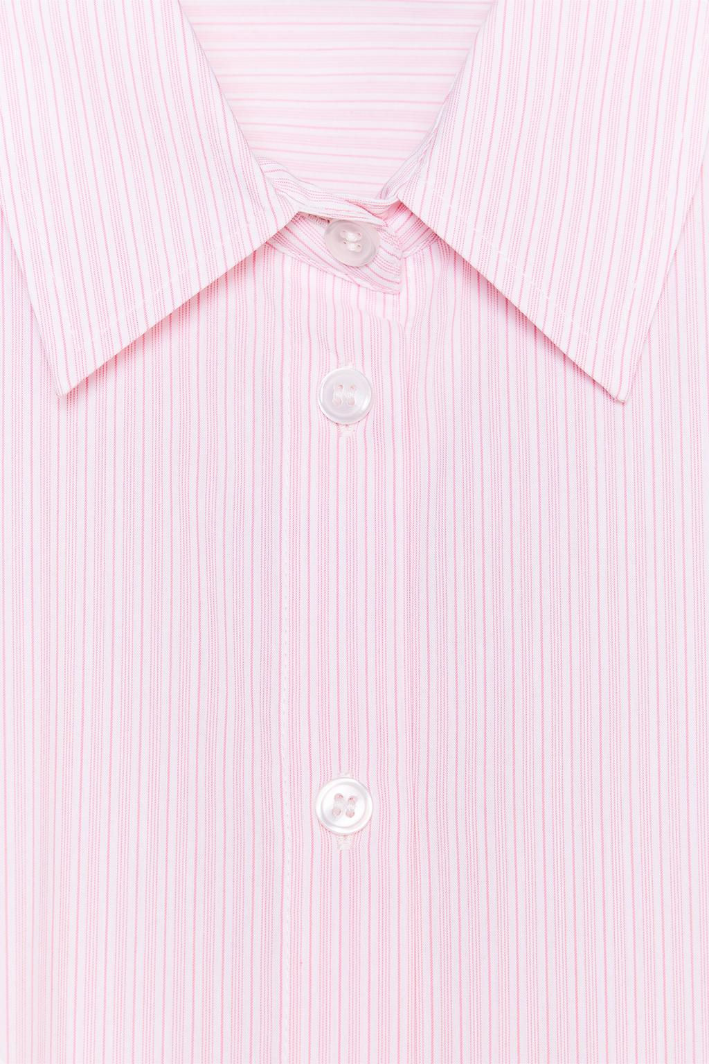 STRIPED POPLIN SHIRT - Zara фото 6