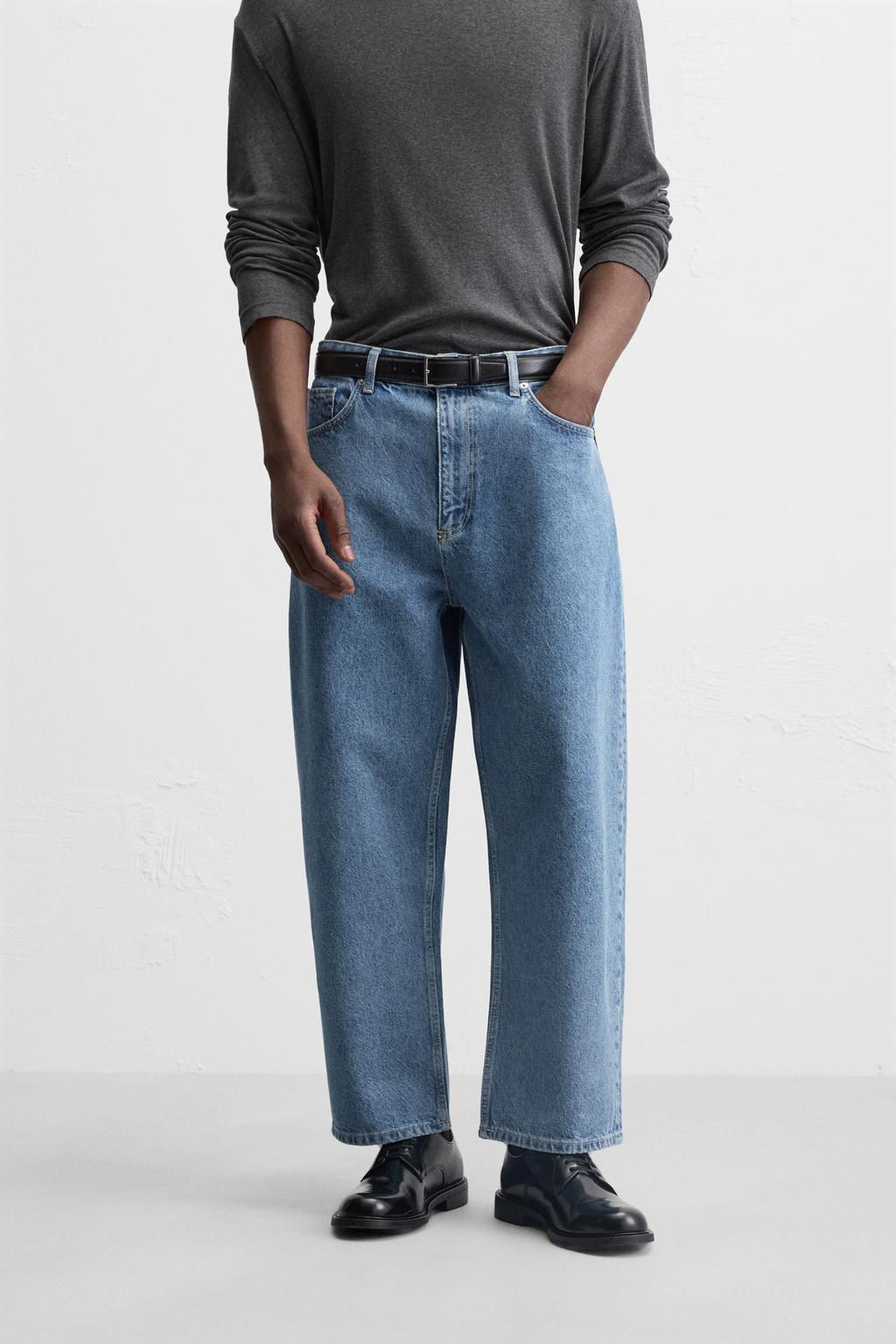 WIDE-LEG JEANS - Zara фото 4