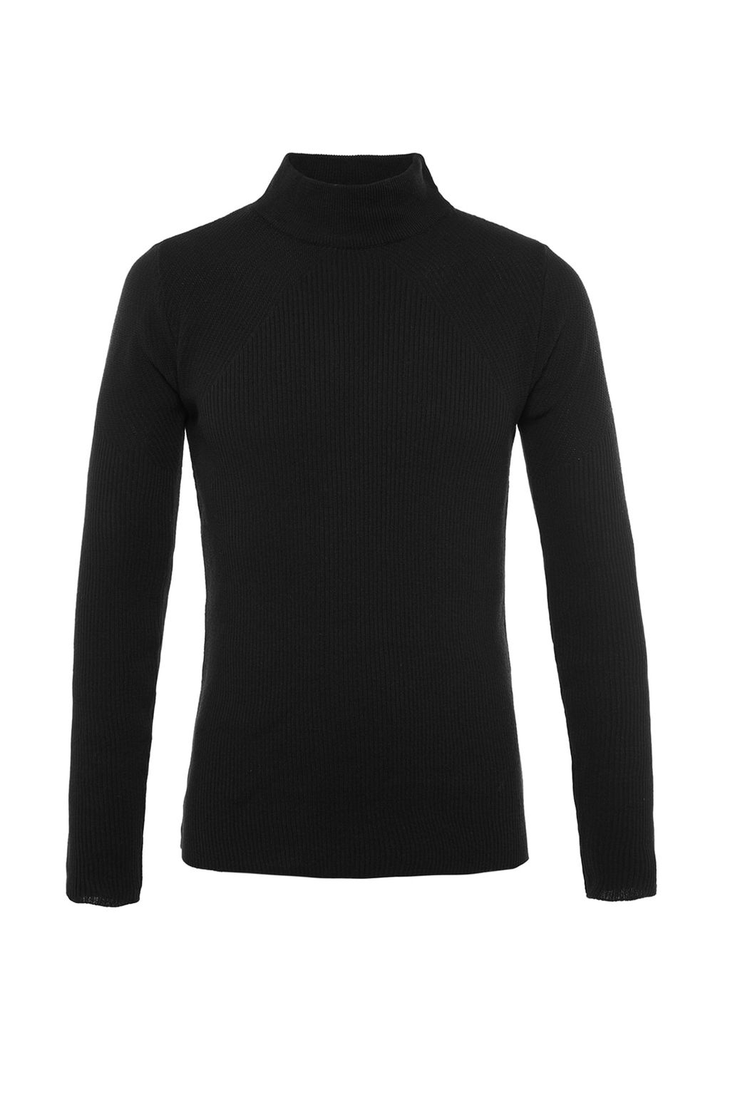 TRENDYOL MAN Bordo Unisex Dar Kal?p Pamuklu Yar?m Bal?kc? Yaka Fitilli Triko Kazak TMNAW21KZ0553 - Trendyolmilla фото 8
