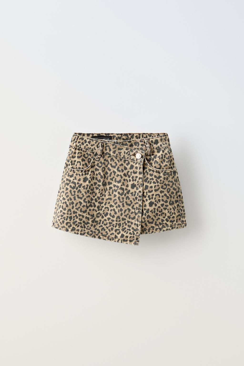 ANIMAL PRINT BERMUDA SKORT - Zara фото 2