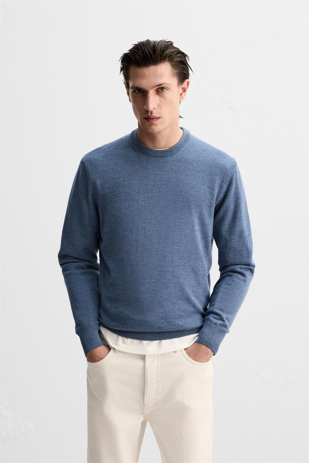 MERINO WOOL SWEATER - Zara фото 18