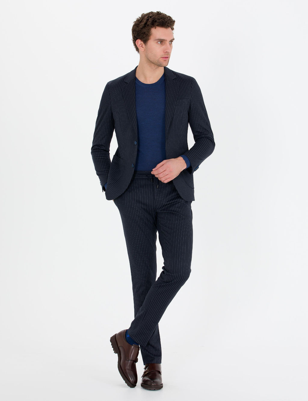 Темно-синий Ex. Узкая куртка - Cacharel фото 4