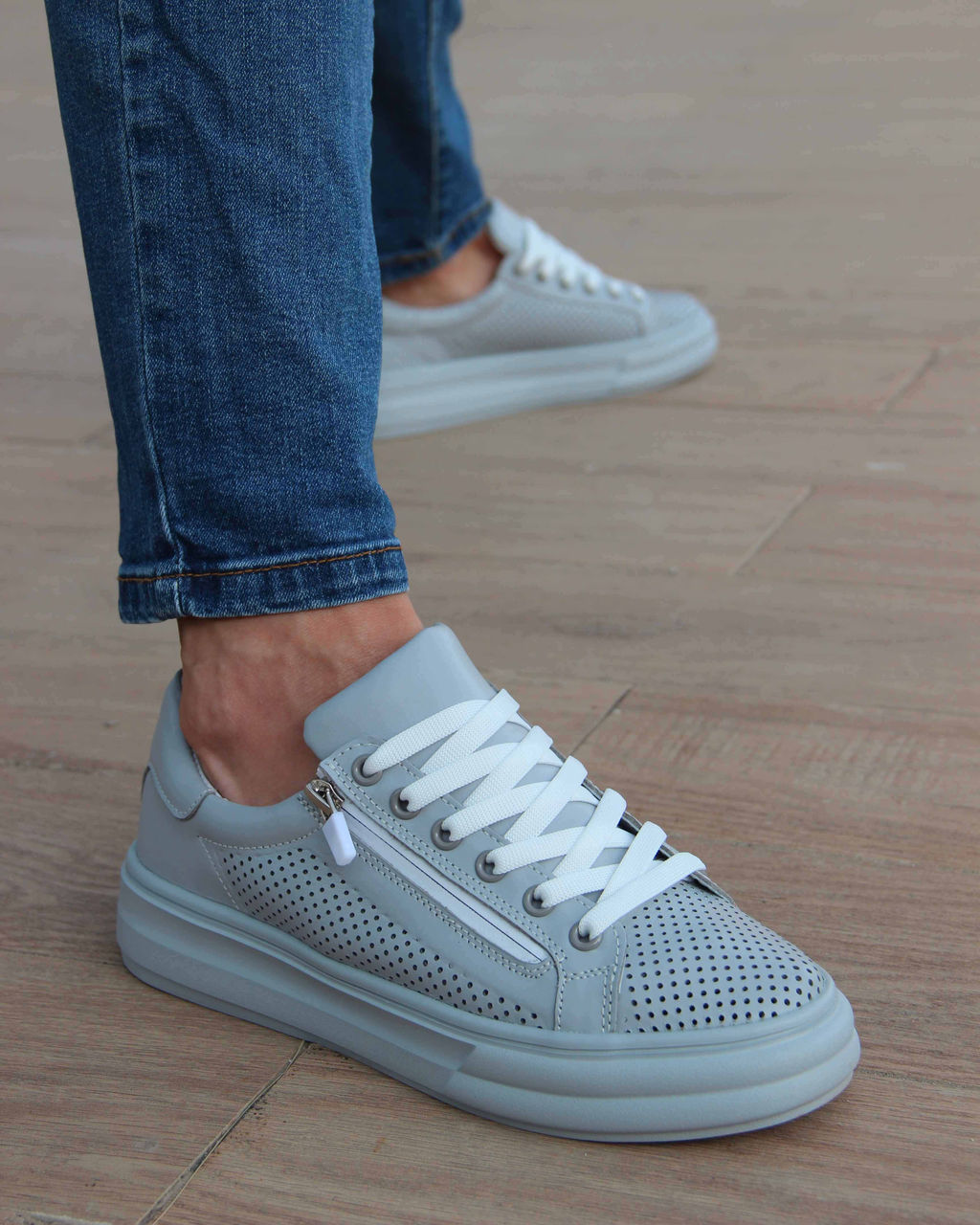 Кеды EDART 166.P.Lusi22 gr. Серый - Ed'art фото 6