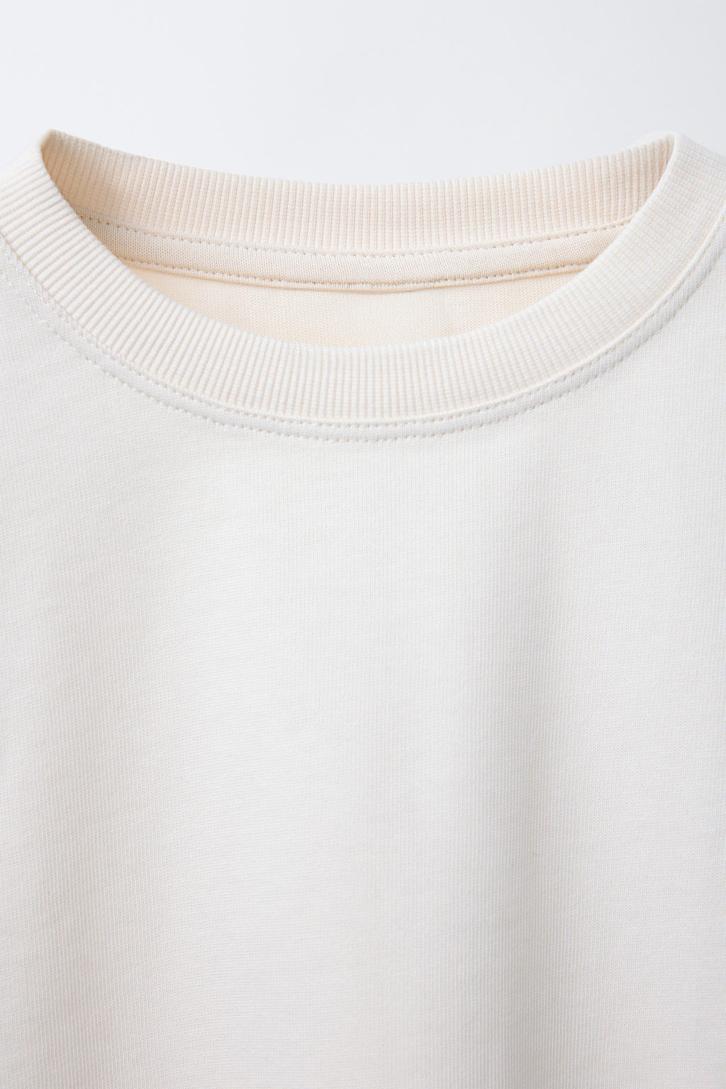 PLAIN HEAVY WEIGHT T-SHIRT - Zara фото 3