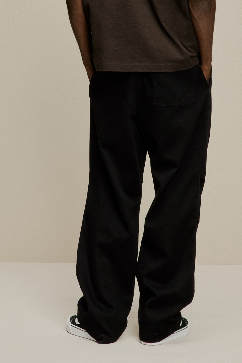 Pantalon de sarga Loose Fit - H&m фото 6