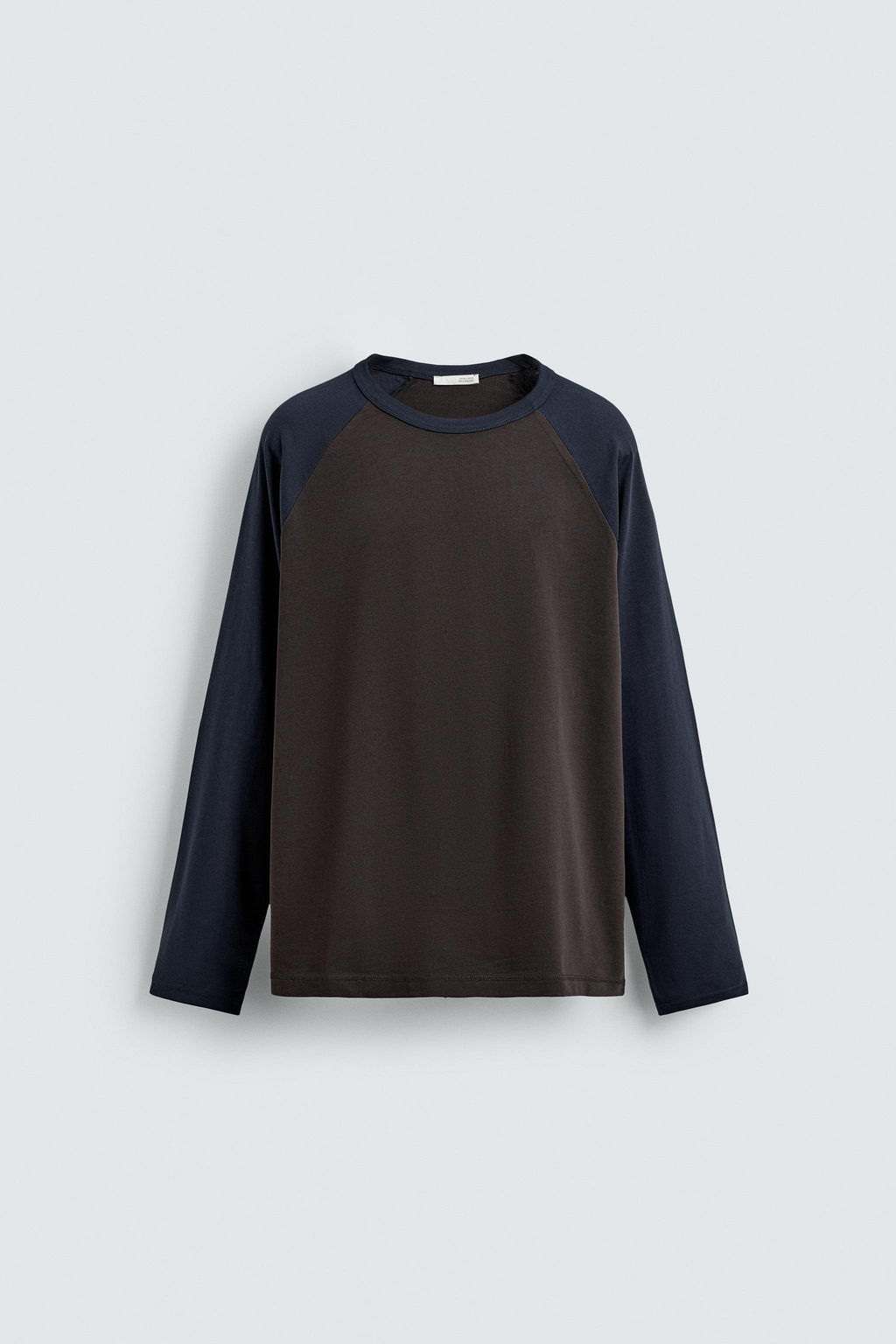 COLOUR BLOCK RAGLAN SLEEVE T-SHIRT - Zara фото 7