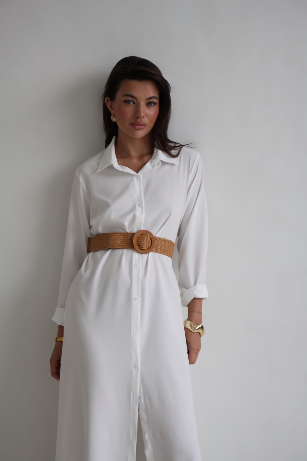 Martichelli Платье голубое с принтом воздушное  фото 18