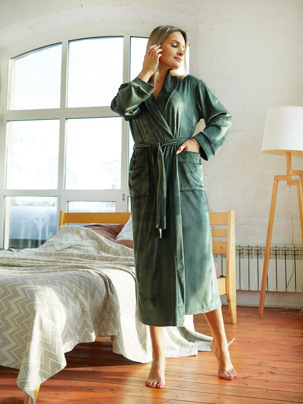 IV-CAPRIZ Шик - халат изумруд