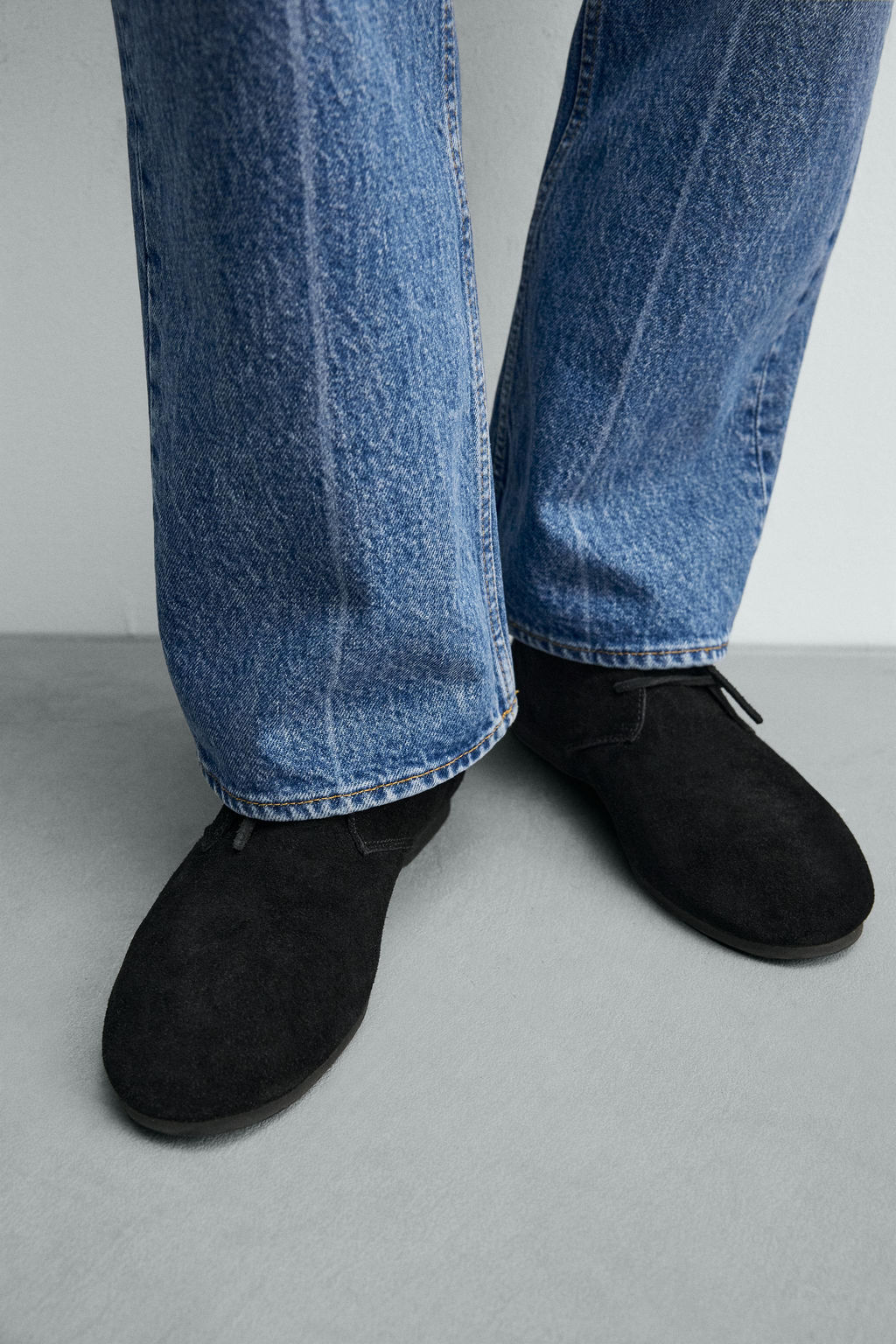 BOTA PIEL SUELA VIBRAM® AARON LEVINE X ZARA / Negro  фото 3