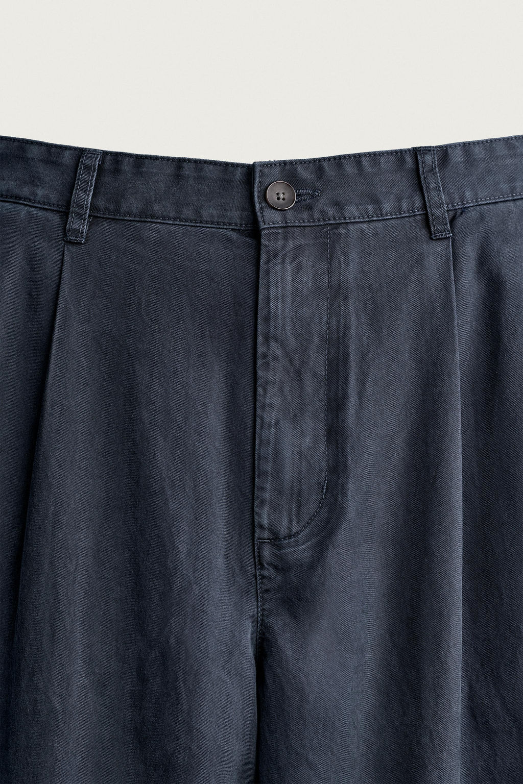 PANTAL?N CHINO RELAXED FIT PLIEGUES / Marino - Zara фото 7