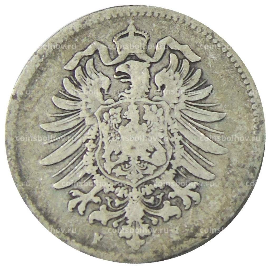 1 марка 1875 года F Германия