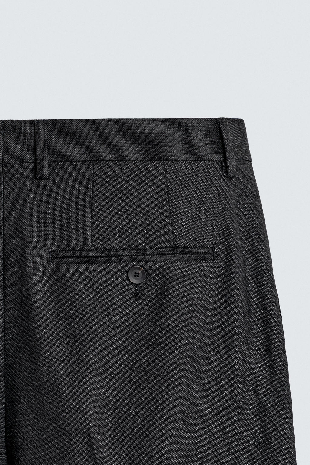 REGULAR FIT PLEATED TROUSERS - Zara фото 9