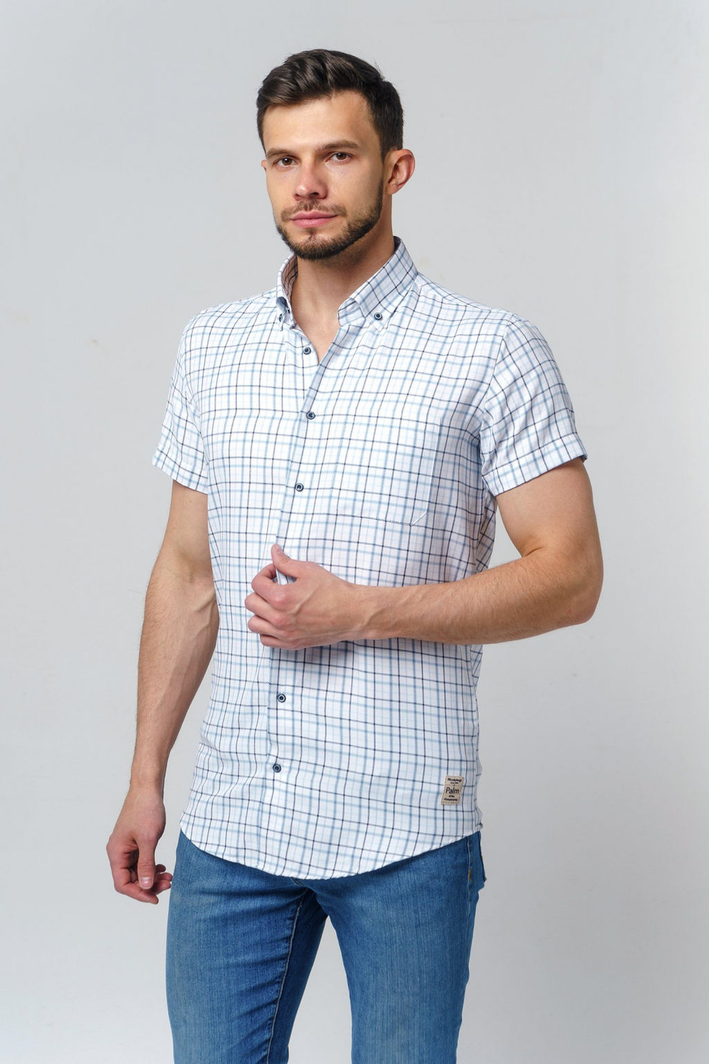 Рубашка 23-04-НТ-01 - Nicolo angi фото 2