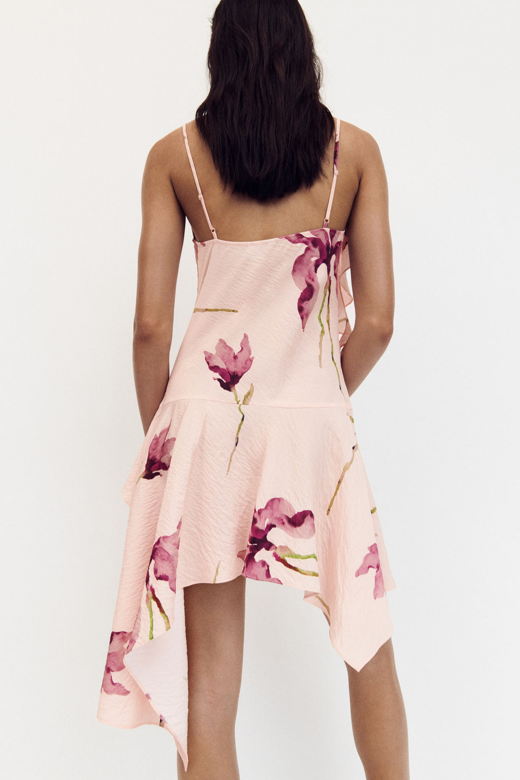 Vestido asim?trico con panel drapeado - H&m фото 6