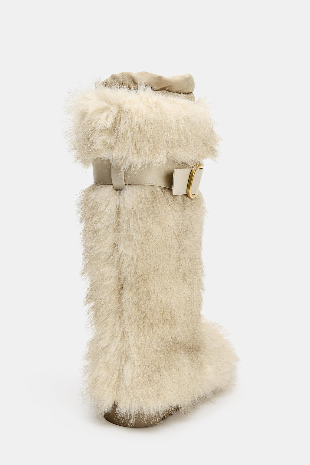 FAUX FUR BOOTS WITH STRAP SKI COLLECTION - Zara фото 10