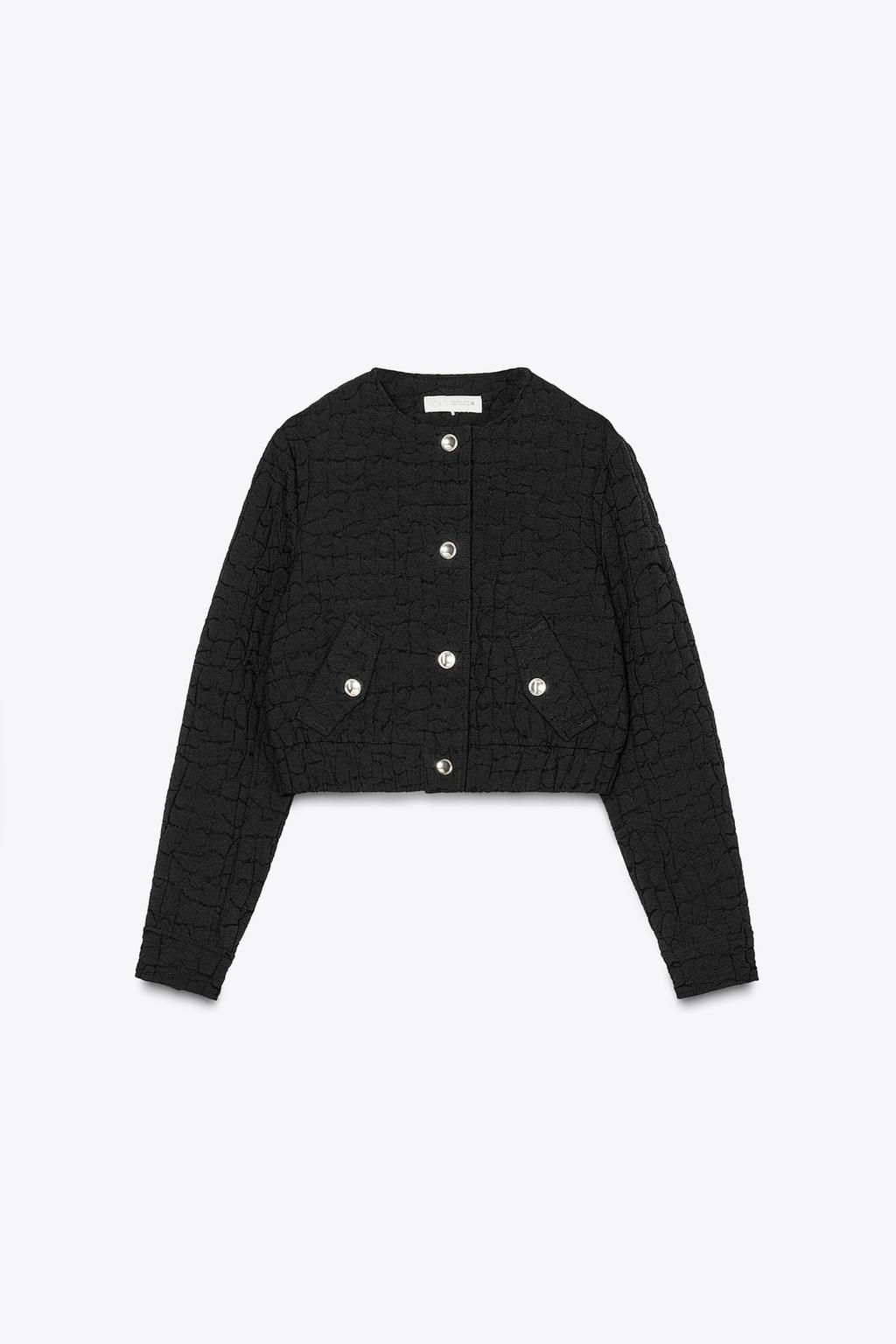 QUILTED BOMBER JACKET - Zara фото 11
