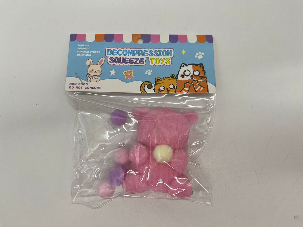 Мякиш антистресс SQUEEZE TOYS - Мишка 16 шт в уп - Storyland фото 5