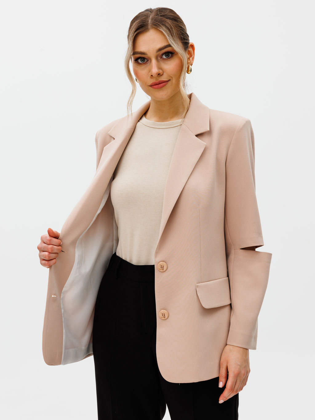 Костюм из жакета и брюк. - Gizart фото 5