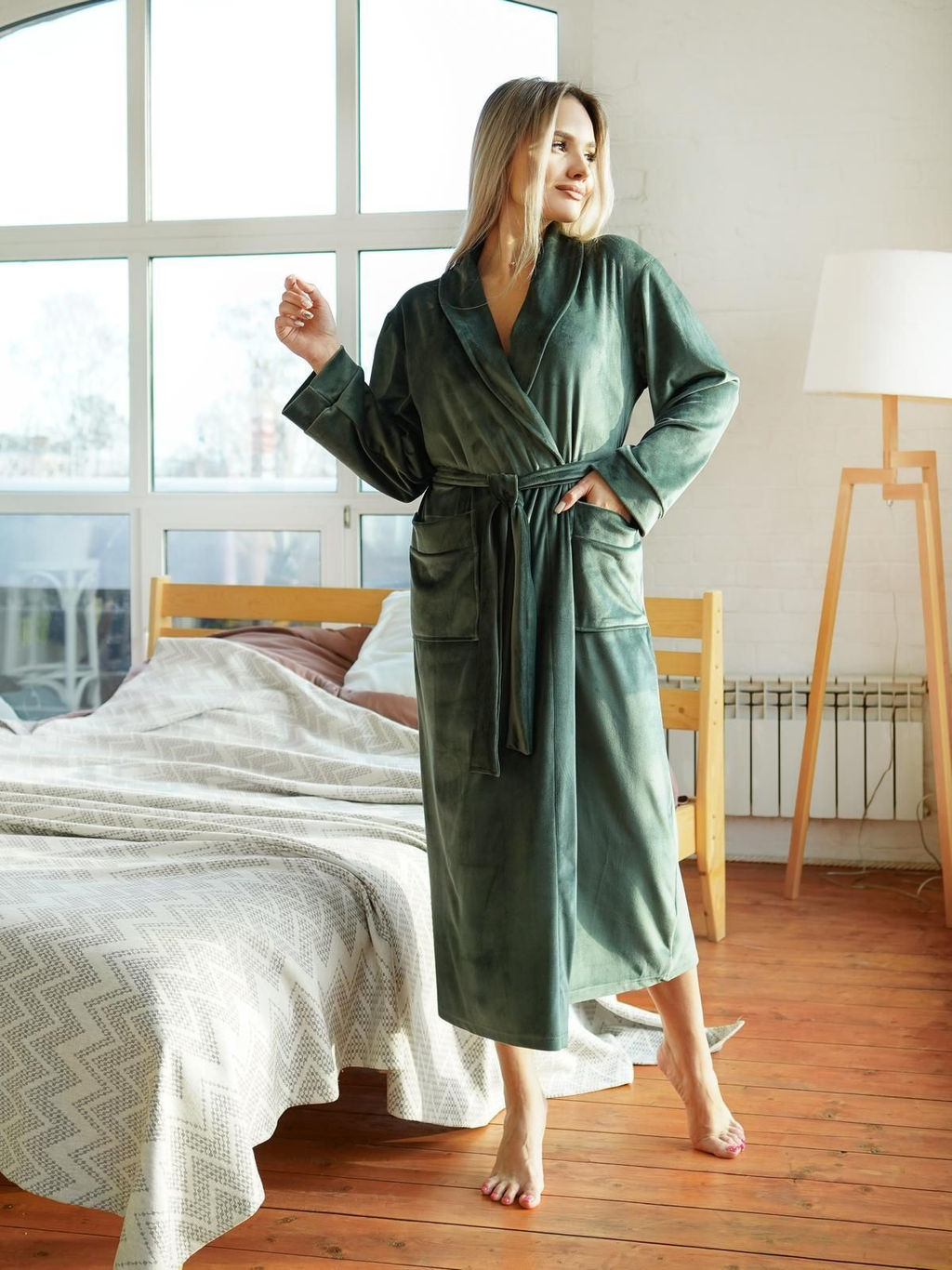 IV-CAPRIZ Шик - халат изумруд