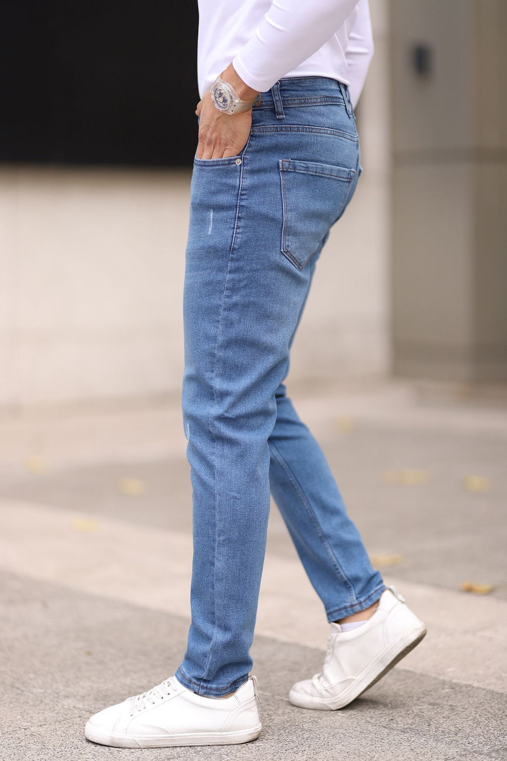 TRENDYOL MAN Antrasit Skinny T?rnakl? Jeans Kot Pantolon TMNAW25JE00013 - Trendyolmilla фото 4