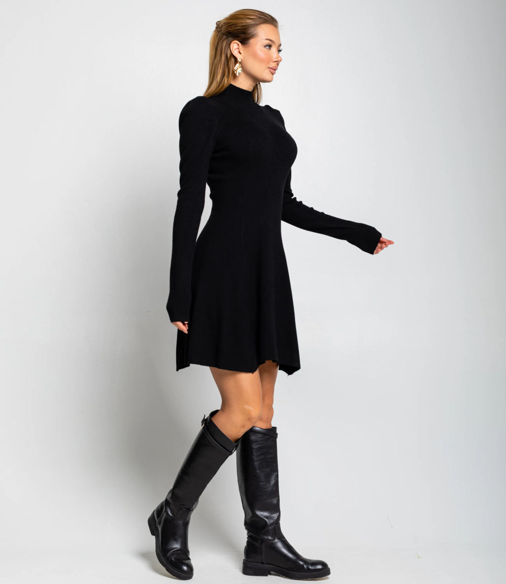 Платье #КТ04227, чёрный
