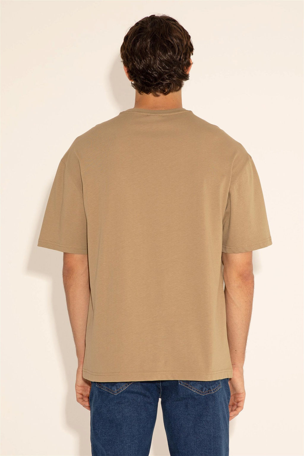 Футболка U.S. Polo Assn цвета хаки из хлопка  фото 6