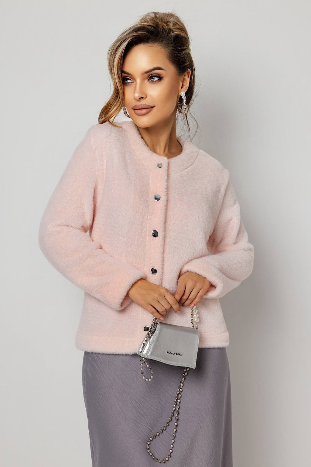 Жакет женский 4351/20/Розовый - Rise фото 4