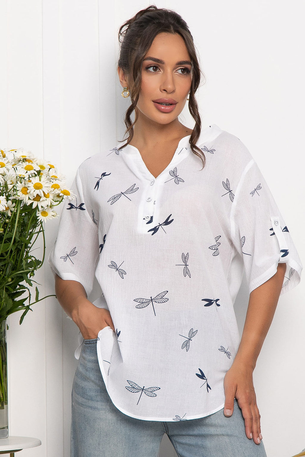 Блуза Флоретта - Lt collection фото 10